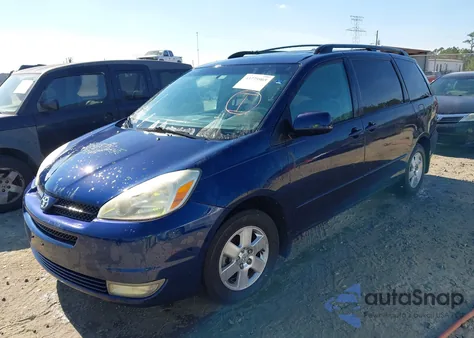 2005 Toyota Sienna Xle z USA, uszkodzony, nr VIN 5TDZA22C65S323397